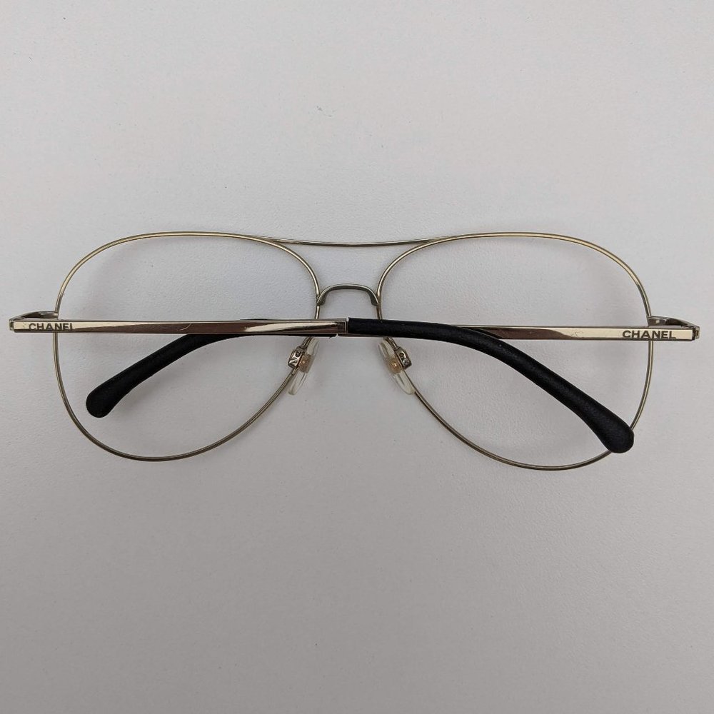 🕶️Frame Only! Chanel 4189-T-Q Sunglasses 59/14 135 /KAA145🕶️ - Picture 2 of 8